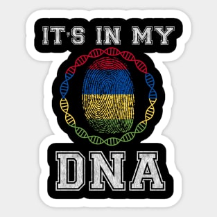 Mauritius  It's In My DNA - Gift for Mauritian From Mauritius Sticker